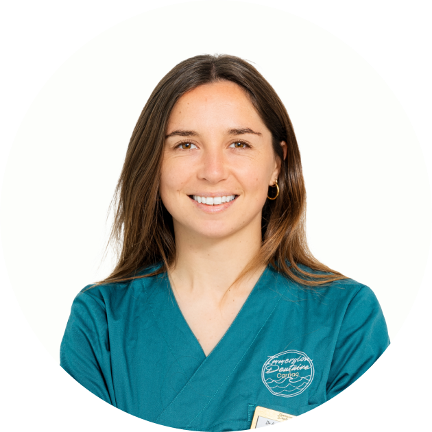 Dr Apolline Guillotel Immersion dentaire | Dentiste à Carnac